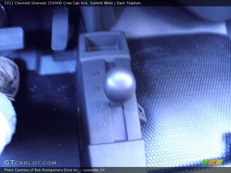 Summit White / Dark Titanium 2011 Chevrolet Silverado 2500HD Crew Cab 4x4