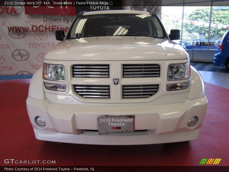 Stone White / Pastel Pebble Beige 2010 Dodge Nitro SXT 4x4