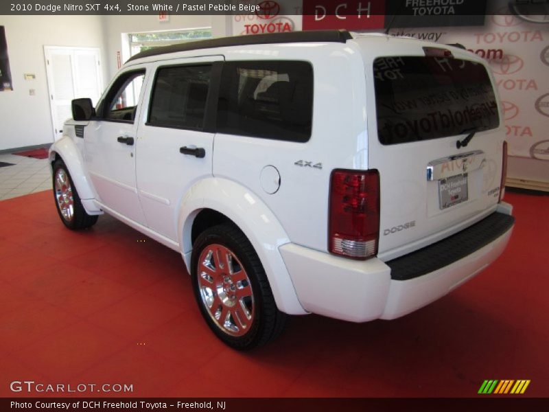 Stone White / Pastel Pebble Beige 2010 Dodge Nitro SXT 4x4