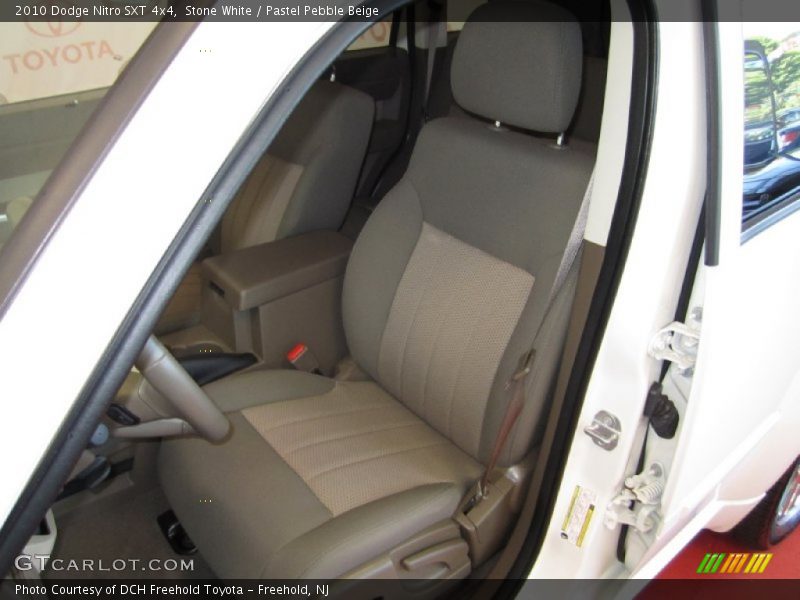 Stone White / Pastel Pebble Beige 2010 Dodge Nitro SXT 4x4