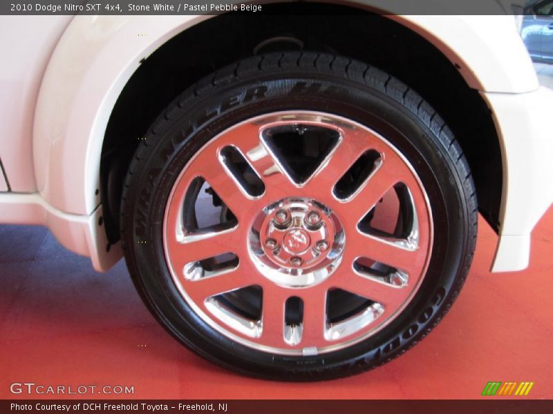 Stone White / Pastel Pebble Beige 2010 Dodge Nitro SXT 4x4