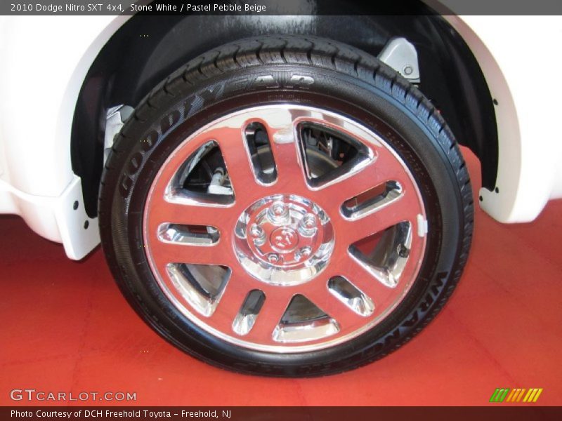 Stone White / Pastel Pebble Beige 2010 Dodge Nitro SXT 4x4