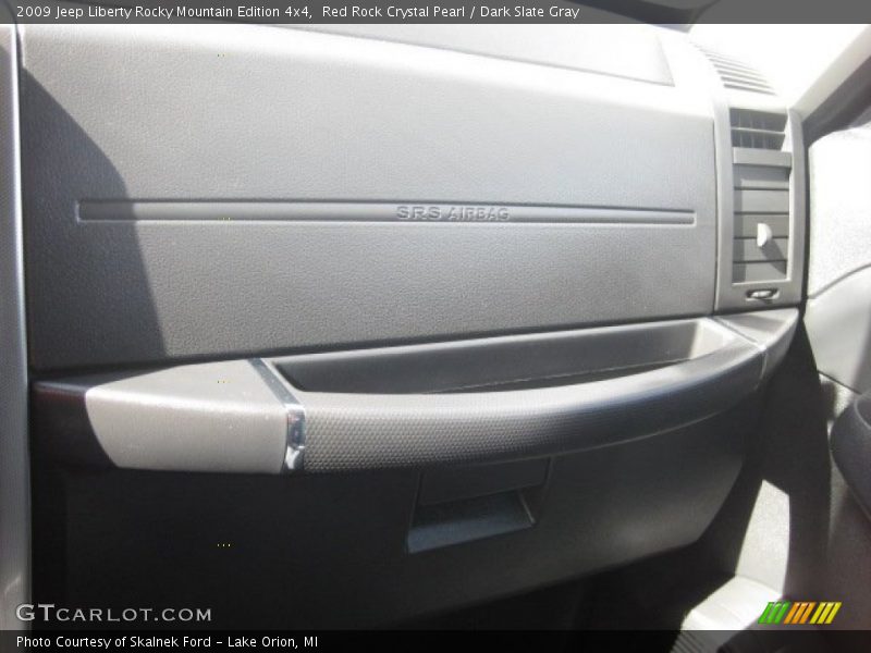Red Rock Crystal Pearl / Dark Slate Gray 2009 Jeep Liberty Rocky Mountain Edition 4x4