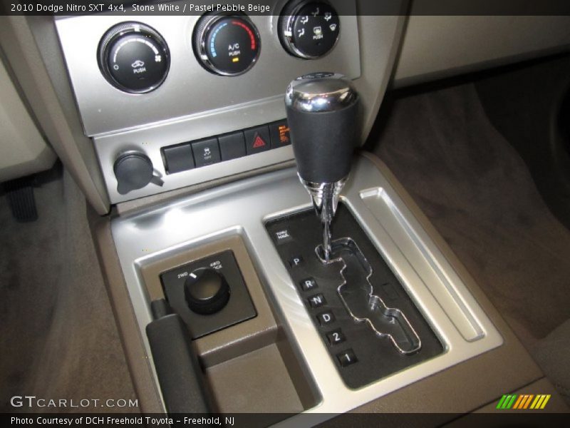 Stone White / Pastel Pebble Beige 2010 Dodge Nitro SXT 4x4