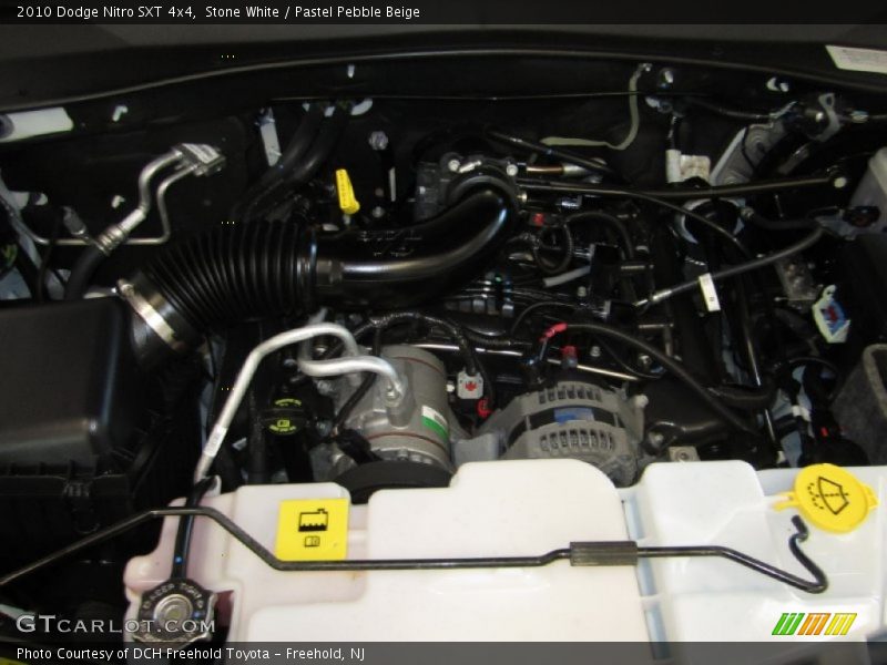Stone White / Pastel Pebble Beige 2010 Dodge Nitro SXT 4x4