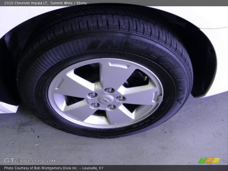 Summit White / Ebony 2010 Chevrolet Impala LT