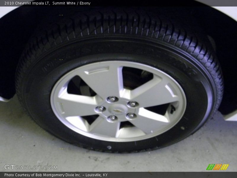 Summit White / Ebony 2010 Chevrolet Impala LT
