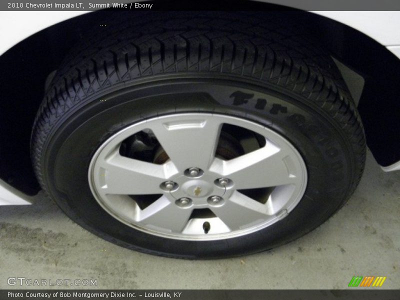 Summit White / Ebony 2010 Chevrolet Impala LT