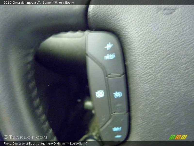 Summit White / Ebony 2010 Chevrolet Impala LT