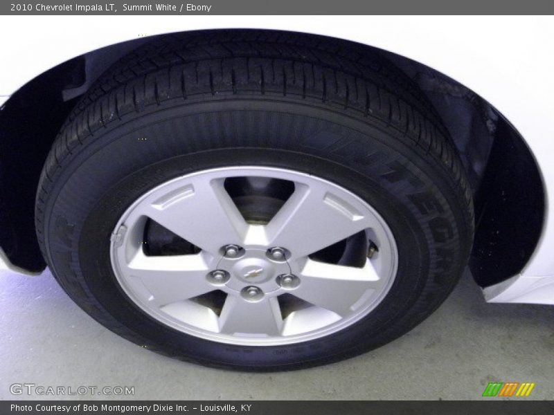 Summit White / Ebony 2010 Chevrolet Impala LT