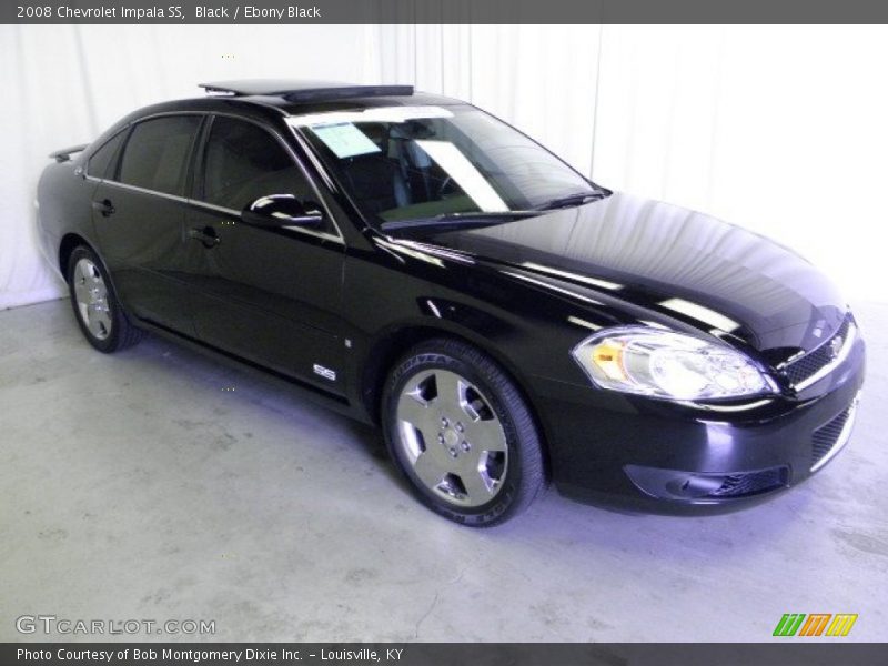 Black / Ebony Black 2008 Chevrolet Impala SS