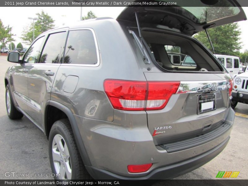 Mineral Gray Metallic / Dark Graystone/Medium Graystone 2011 Jeep Grand Cherokee Laredo