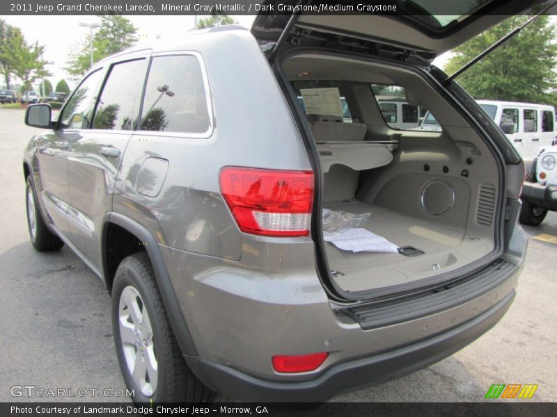 Mineral Gray Metallic / Dark Graystone/Medium Graystone 2011 Jeep Grand Cherokee Laredo