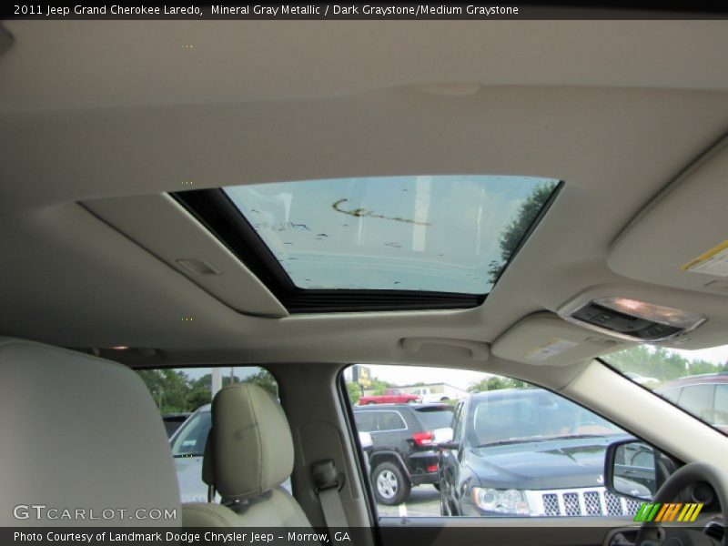 Mineral Gray Metallic / Dark Graystone/Medium Graystone 2011 Jeep Grand Cherokee Laredo