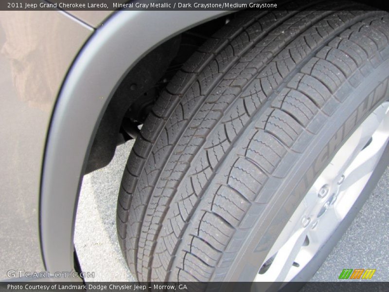 Mineral Gray Metallic / Dark Graystone/Medium Graystone 2011 Jeep Grand Cherokee Laredo
