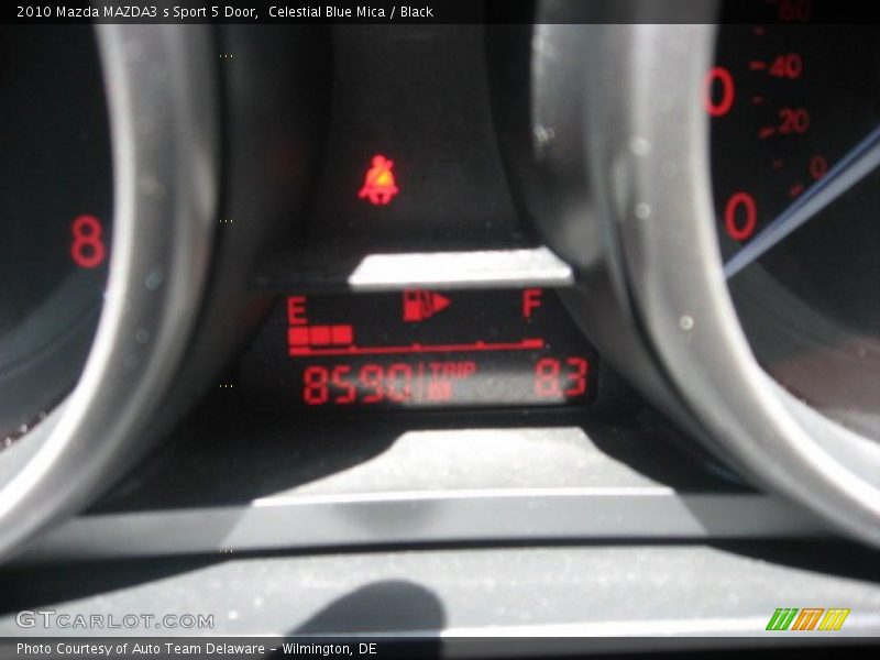 Celestial Blue Mica / Black 2010 Mazda MAZDA3 s Sport 5 Door