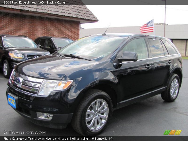 Black / Camel 2008 Ford Edge Limited AWD