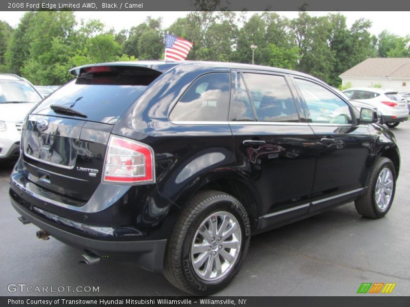 Black / Camel 2008 Ford Edge Limited AWD