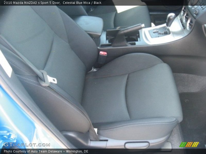Celestial Blue Mica / Black 2010 Mazda MAZDA3 s Sport 5 Door