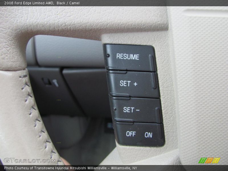 Black / Camel 2008 Ford Edge Limited AWD