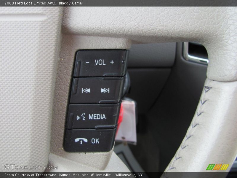 Black / Camel 2008 Ford Edge Limited AWD