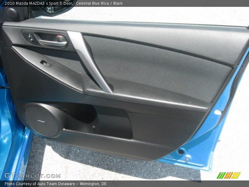 Celestial Blue Mica / Black 2010 Mazda MAZDA3 s Sport 5 Door