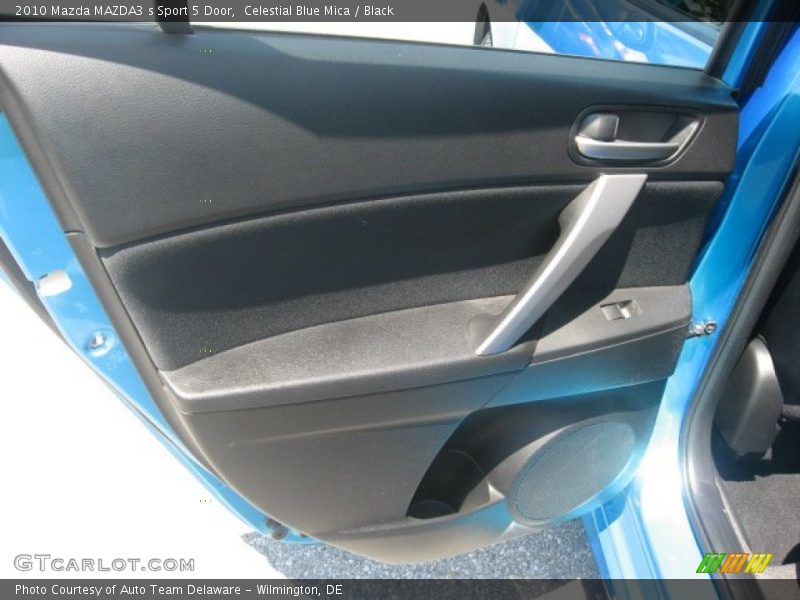Celestial Blue Mica / Black 2010 Mazda MAZDA3 s Sport 5 Door