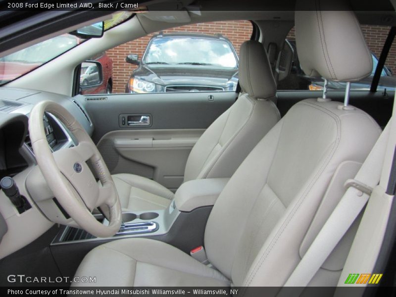 Black / Camel 2008 Ford Edge Limited AWD