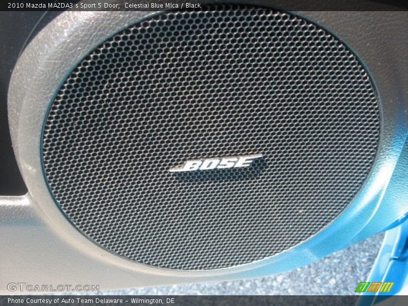 Celestial Blue Mica / Black 2010 Mazda MAZDA3 s Sport 5 Door