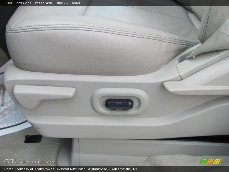 Black / Camel 2008 Ford Edge Limited AWD