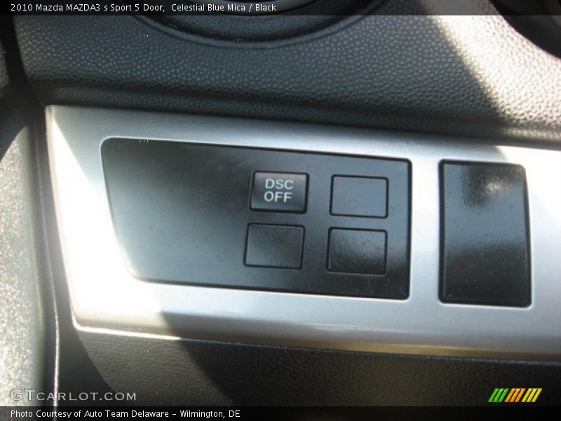 Celestial Blue Mica / Black 2010 Mazda MAZDA3 s Sport 5 Door