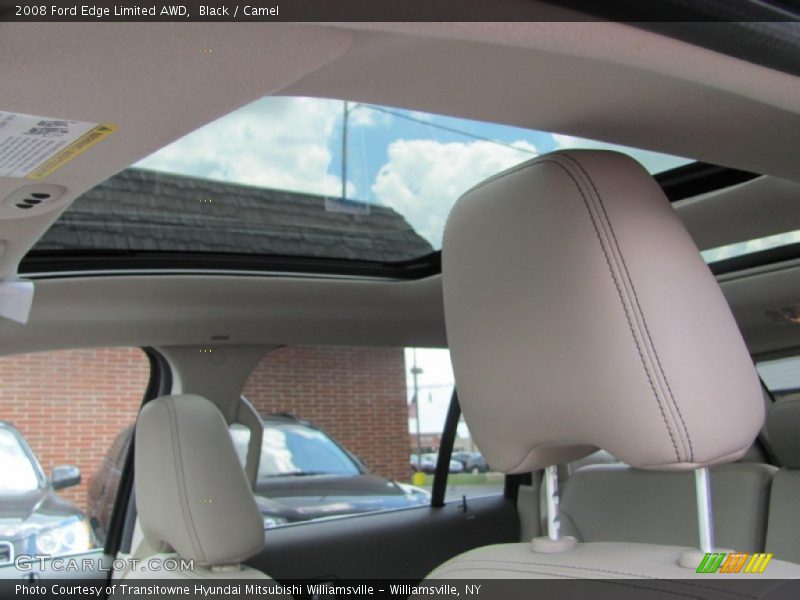 Black / Camel 2008 Ford Edge Limited AWD