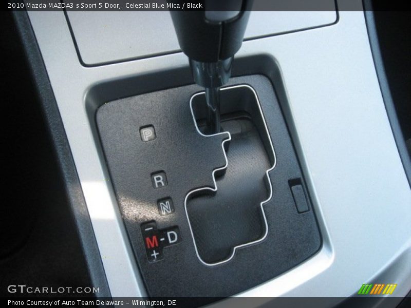 Celestial Blue Mica / Black 2010 Mazda MAZDA3 s Sport 5 Door