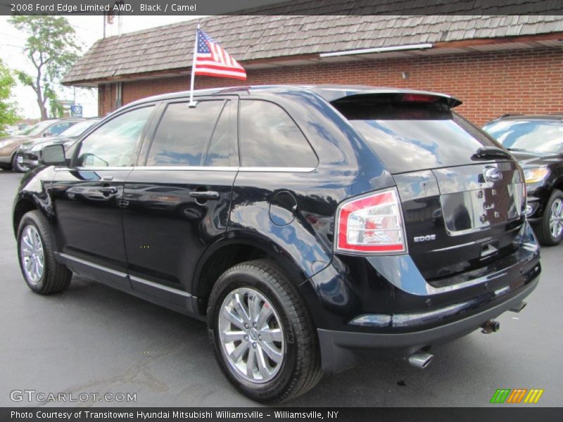 Black / Camel 2008 Ford Edge Limited AWD