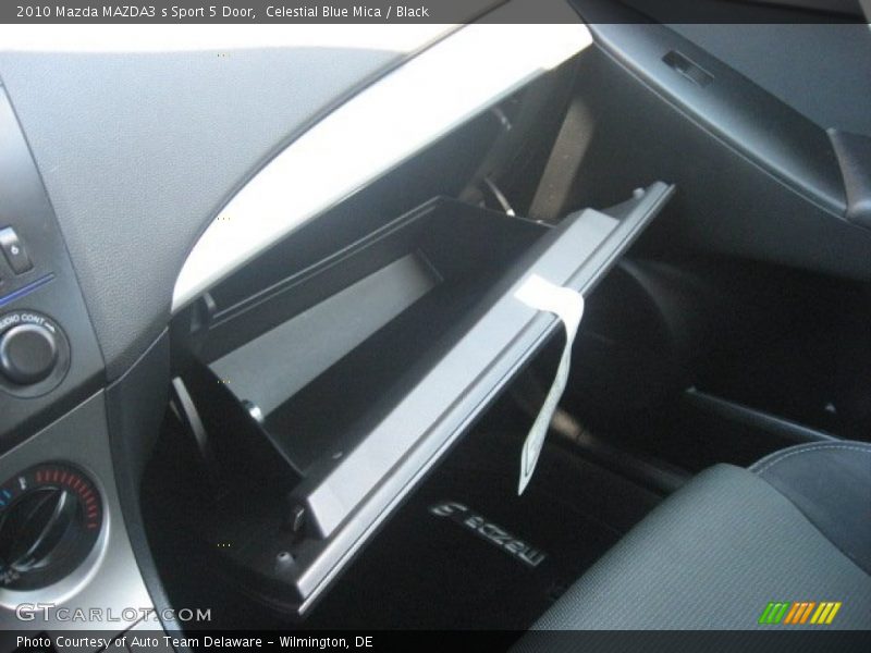 Celestial Blue Mica / Black 2010 Mazda MAZDA3 s Sport 5 Door