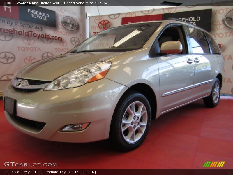 Desert Sand Mica / Taupe 2006 Toyota Sienna Limited AWD
