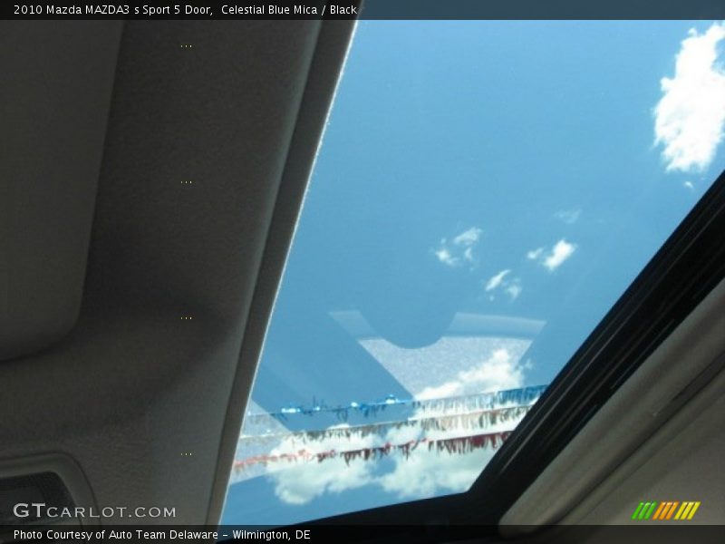 Celestial Blue Mica / Black 2010 Mazda MAZDA3 s Sport 5 Door