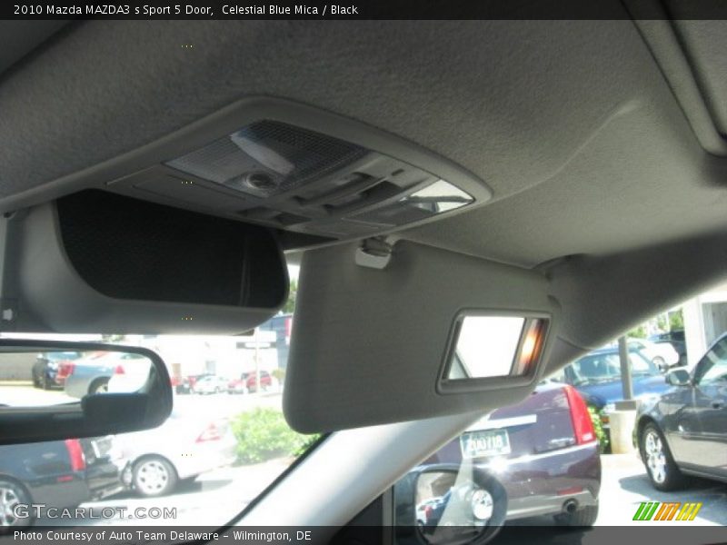 Celestial Blue Mica / Black 2010 Mazda MAZDA3 s Sport 5 Door