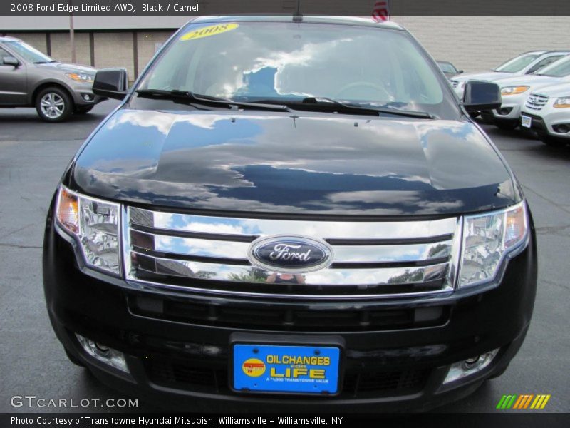 Black / Camel 2008 Ford Edge Limited AWD