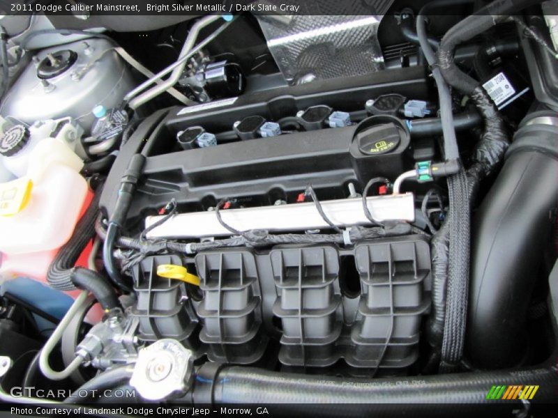 Bright Silver Metallic / Dark Slate Gray 2011 Dodge Caliber Mainstreet