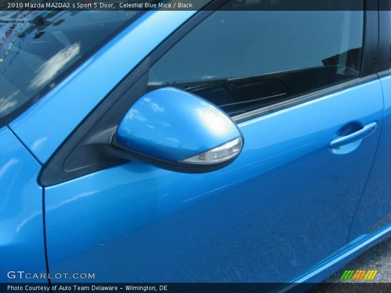 Celestial Blue Mica / Black 2010 Mazda MAZDA3 s Sport 5 Door