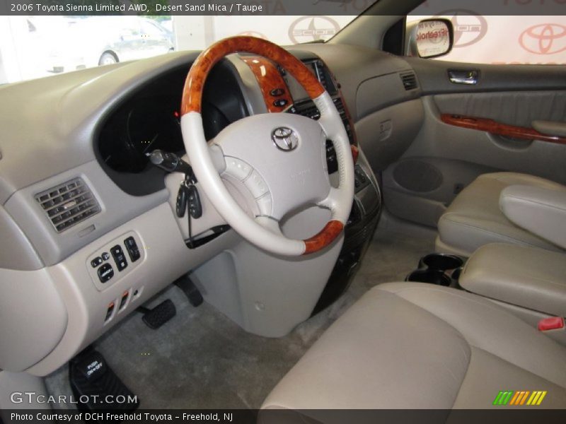 Desert Sand Mica / Taupe 2006 Toyota Sienna Limited AWD