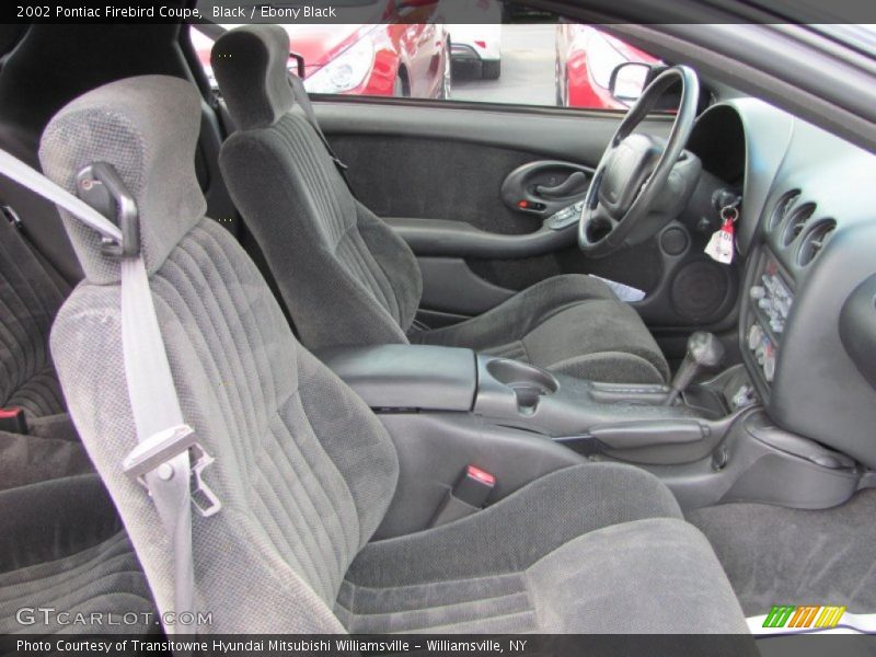  2002 Firebird Coupe Ebony Black Interior