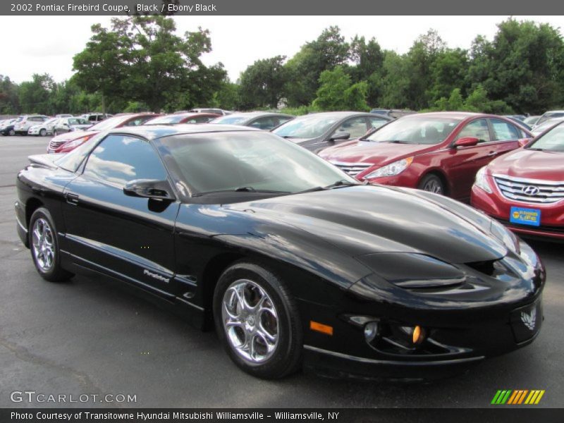 Black / Ebony Black 2002 Pontiac Firebird Coupe