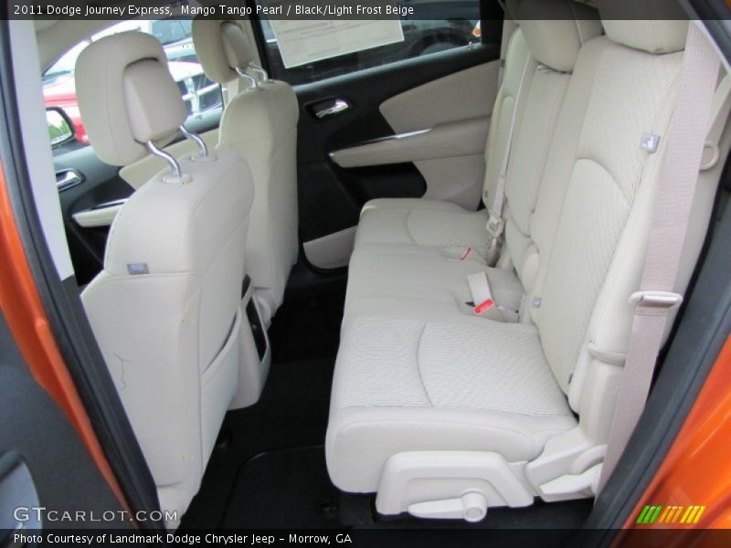 Mango Tango Pearl / Black/Light Frost Beige 2011 Dodge Journey Express