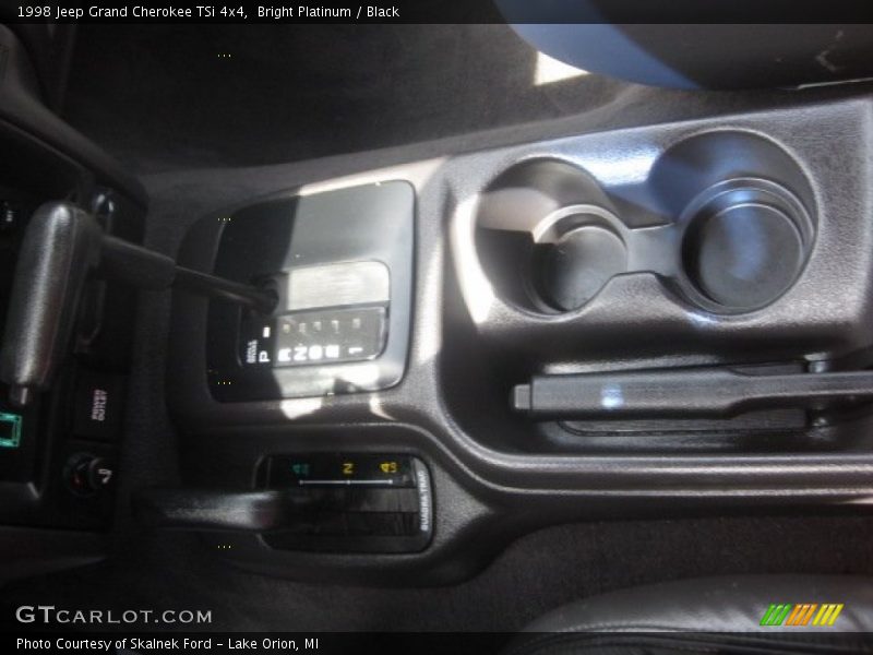 Bright Platinum / Black 1998 Jeep Grand Cherokee TSi 4x4
