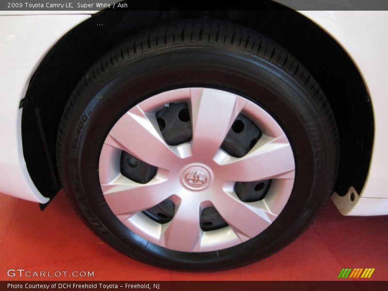 Super White / Ash 2009 Toyota Camry LE