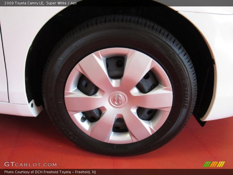 Super White / Ash 2009 Toyota Camry LE