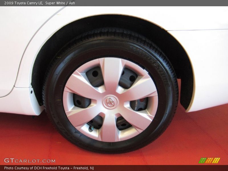 Super White / Ash 2009 Toyota Camry LE