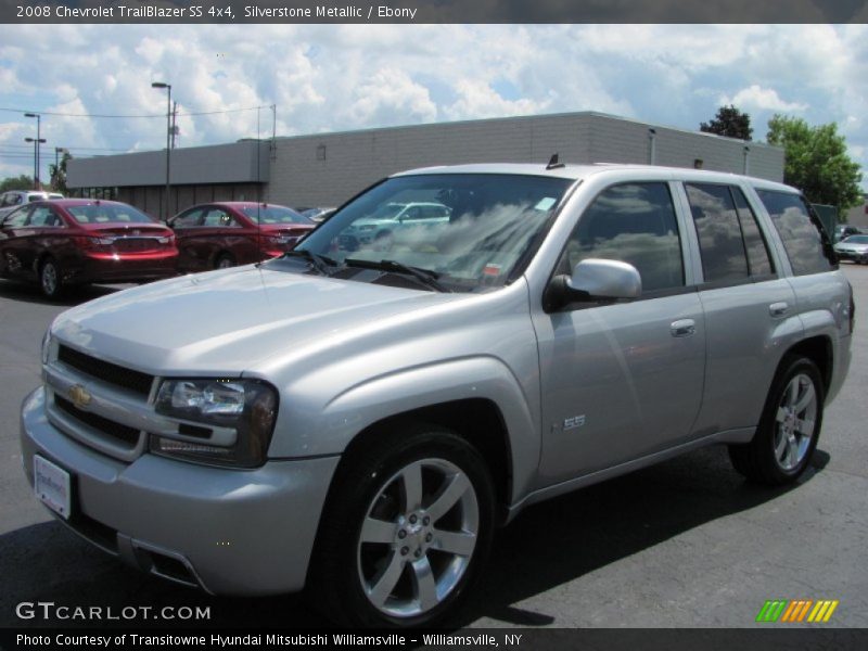 Silverstone Metallic / Ebony 2008 Chevrolet TrailBlazer SS 4x4